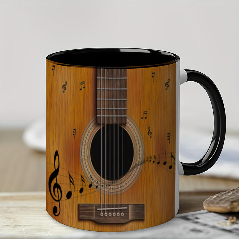 Guitar Mug Creative Coffee for Music Lovers - TrendVerseHub