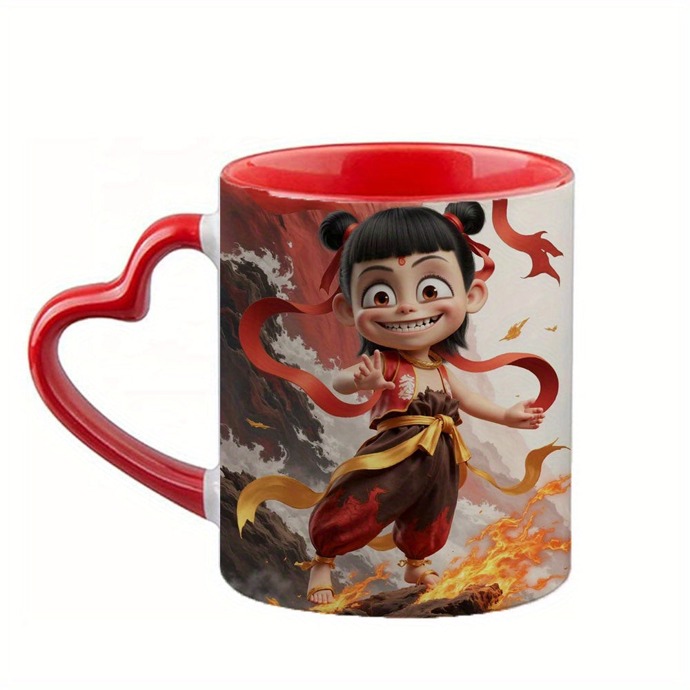 Nezha Cup Mythical Charm Heartfelt Sip - TrendVerseHub