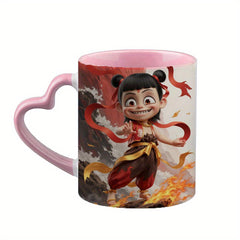 Nezha Cup Mythical Charm Heartfelt Sip - TrendVerseHub