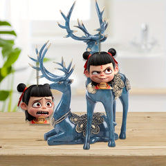 Nezha Acrylic Ornaments Classic Charms Festive Fun - TrendVerseHub