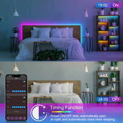 Smart LED Strip Lights Sync Color  Party - TrendVerseHub