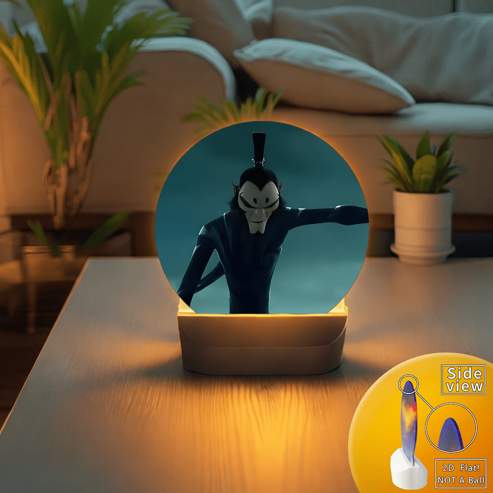 Nezha Night Light Soft Glow Art Deco Charm - TrendVerseHub