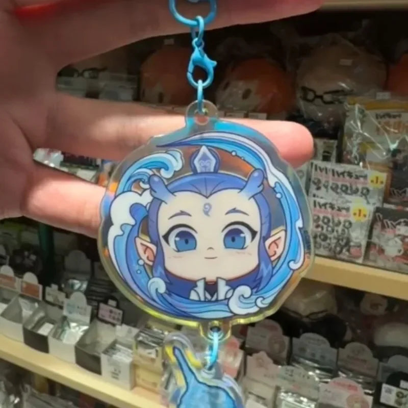 Nezha  Aobing Acrylic Charms  Keychains - TrendVerseHub