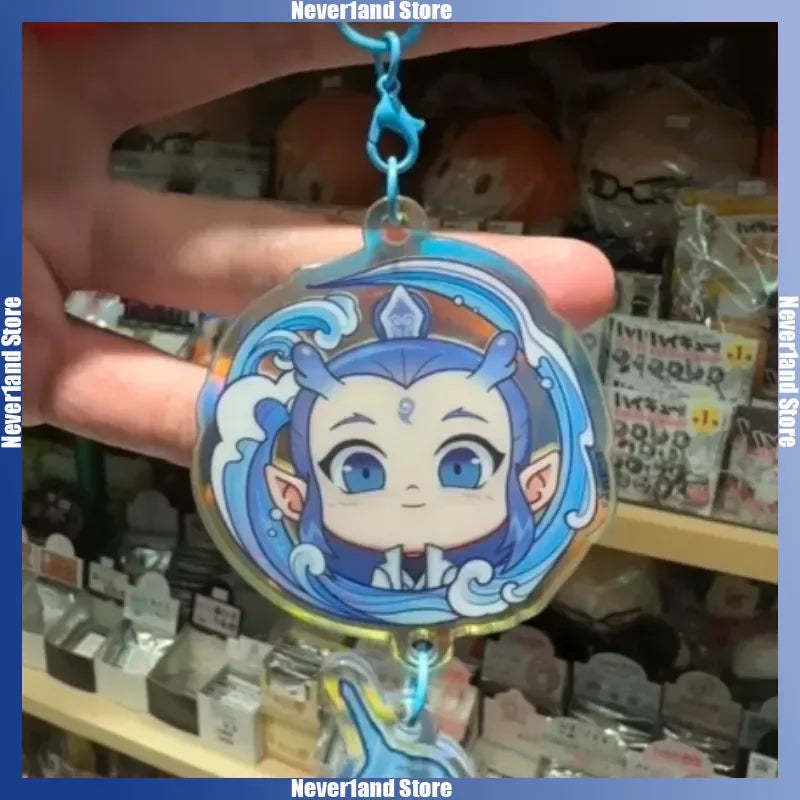 Nezha  Aobing Acrylic Charms  Keychains - TrendVerseHub