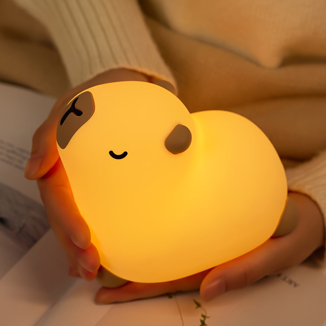 Capybara Night Light Cute Rechargeable Soothing Sleep - TrendVerseHub