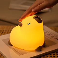 Capybara Night Light Cute Rechargeable Soothing Sleep - TrendVerseHub