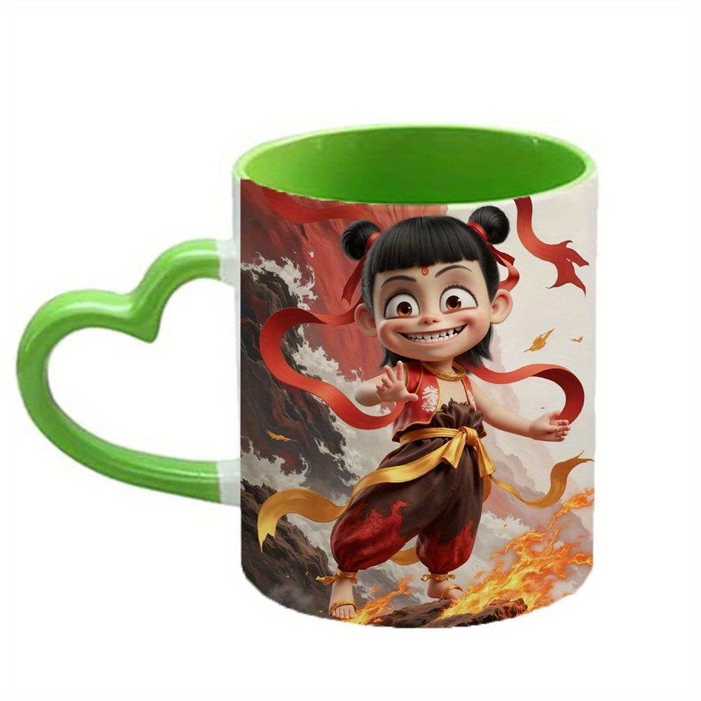 Nezha Cup Mythical Charm Heartfelt Sip - TrendVerseHub