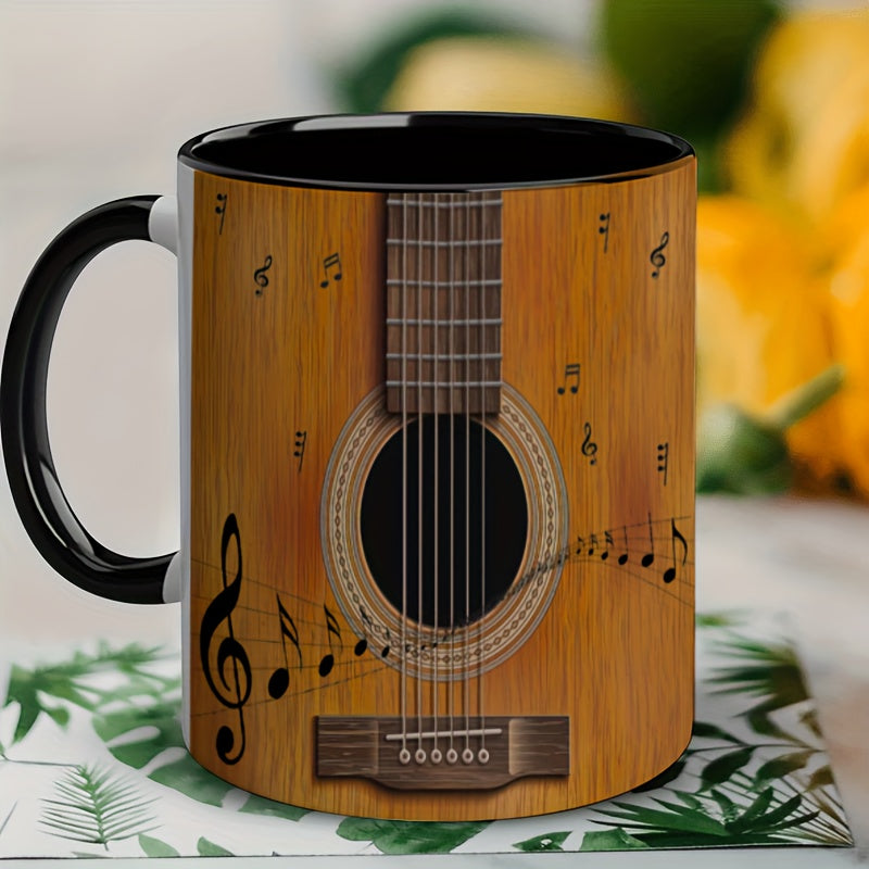 Guitar Mug Creative Coffee for Music Lovers - TrendVerseHub