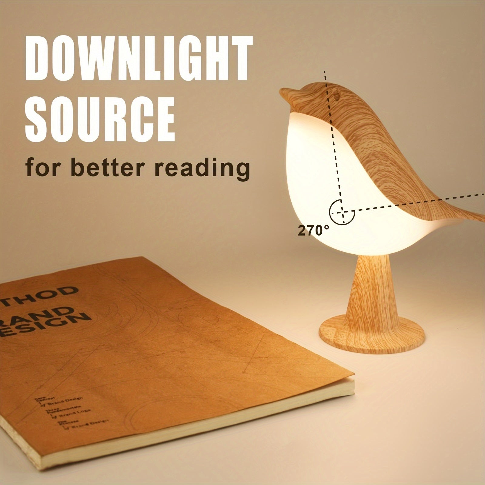 Bird Light Dimmable Cordless AromaDiffusing Table Lamp - TrendVerseHub