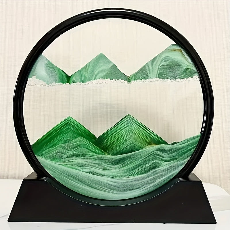 Rotating 3D Sand Art EverChanging Mesmerizing Beauty - TrendVerseHub