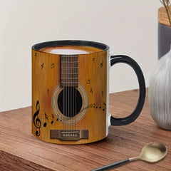 Guitar Mug Creative Coffee for Music Lovers - TrendVerseHub